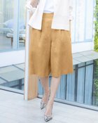 【ドゥクラッセ/DoCLASSE】の14番リネン・ハーフワイドパンツ ライトブラウン|ID: prp329100004935410 ipo3291000000037142167