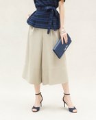 【ドゥクラッセ/DoCLASSE】のリネンタッチ・タックワイドクロップド トープ|ID: prp329100004935416 ipo3291000000037098964