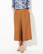 【ドゥクラッセ/DoCLASSE】のリネンタッチ・タックワイドクロップド テラコッタ|ID: prp329100004935416 ipo3291000000037098965