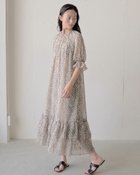 【ドゥクラッセ/DoCLASSE】のシフォンジョーゼット・プリントワンピース ホワイト|ID: prp329100004935434 ipo3291000000037236581