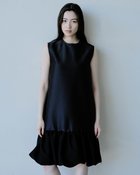 【ドゥクラッセ/DoCLASSE】のオクタダブルクロス・ギャザーバルーンドレス ブラック|ID: prp329100004935437 ipo3291000000037142225