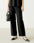 【ドゥクラッセ/DoCLASSE】のトリコットジャージー・リラクシーパンツ 人気、トレンドファッション・服の通販 founy(ファニー) ファッション Fashion レディースファッション Fashion for Women パンツ Pants & Trousers なめらか Smooth, Silky Texture イタリア Italy ストレート Straight, Straight Cut 夏 Summer 定番 Standard, Basic Item thumbnail ブラック|ID: prp329100004935459 ipo3291000000037037523