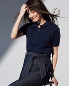 【ドゥクラッセ/DoCLASSE】のプレミアムコットン・ビューティポロ ネイビー|ID: prp329100004935470 ipo3291000000037247221