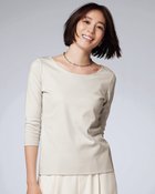 【ドゥクラッセ/DoCLASSE】のジュエルネック/7分袖・ドゥクラッセTシャツ ライトグレー|ID: prp329100004935477 ipo3291000000037259171
