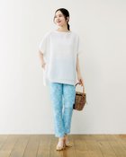 【ドゥクラッセ/DoCLASSE】のドライタッチ・サブリナ59cm ブルー・パターン|ID: prp329100004935480 ipo3291000000037037624