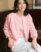 【ドゥクラッセ/DoCLASSE】のビジューネック・アンサンブルニット 人気、トレンドファッション・服の通販 founy(ファニー) ファッション Fashion レディースファッション Fashion for Women トップス・カットソー Cut & Sew Tops ニット Knit Tops & Sweaters カーディガン・羽織り Layered Style Cardigans アンサンブルニット Knit Ensembles & Twin Sets なめらか Smooth, Silky Texture アクセサリー Fashion Accessories アンサンブル Ensemble Set インナー Innerwear カーディガン Cardigan, Knitwear チャーム Charm, Pendant ブレード Braid, Decorative Trim 人気 Popular, Best Seller thumbnail ソフトピンク|ID: prp329100004935503 ipo3291000000037037694