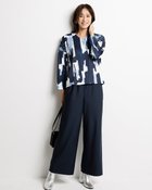 【ドゥクラッセ/DoCLASSE】のビューティバイアスパンツⅡ/63cm ネイビー|ID: prp329100004935505 ipo3291000000037142411