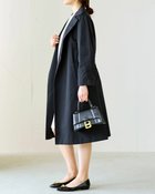 【ドゥクラッセ/DoCLASSE】の光沢シャンブレー・テーラートレンチ ダークネイビー|ID: prp329100004935512 ipo3291000000037259145
