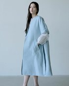 【ドゥクラッセ/DoCLASSE】のライトダブルフェイス・ベルテッドコート サックス|ID: prp329100004935526 ipo3291000000037236500