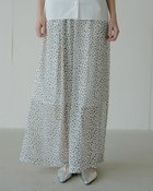 【ドゥクラッセ/DoCLASSE】のシフォンジョーゼット・ワイドパンツ 人気、トレンドファッション・服の通販 founy(ファニー) ファッション Fashion レディースファッション Fashion for Women パンツ Pants & Trousers 新作・新入荷 New Arrivals / New In エレガント 上品 Elegant シアー Sheer, See-Through シフォン Chiffon, Lightweight Fabric シンプル Simple, Minimal ジョーゼット Georgette, Semi-Sheer Fabric セットアップ Set-Up, Coordinated Outfit プリント Print, Printed Pattern ペチコート Petticoat, Underskirt リラックス Relax, Relaxed Fit ワイド Wide, Wide Fit thumbnail ホワイト|ID: prp329100004935528 ipo3291000000037037802