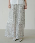 【ドゥクラッセ/DoCLASSE】のシフォンジョーゼット・ワイドパンツ ホワイト|ID: prp329100004935528 ipo3291000000037236532