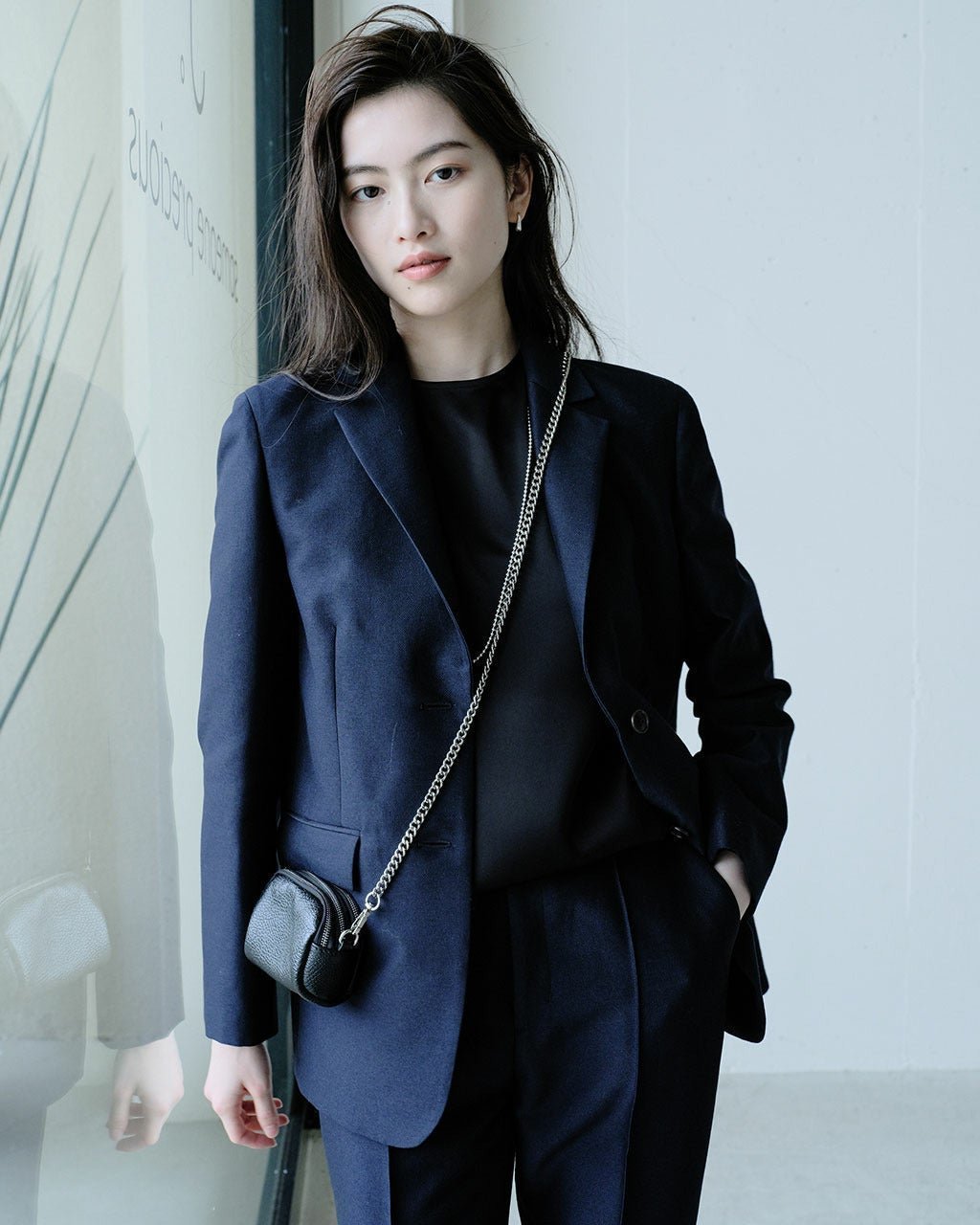 【ドゥクラッセ/DoCLASSE】のシルキーダブルフェイス・シングルジャケット 人気、トレンドファッション・服の通販 founy(ファニー) 　ファッション　Fashion　レディースファッション　Fashion for Women　アウター　Coat / Outerwear Collection　レディースジャケット・軽アウター　Jackets　新作・新入荷　New Arrivals / New In　ジャケット　Jacket, Outerwear　セットアップ　Set-Up, Coordinated Outfit　ビッグ　Big, Oversized　ベスト　Vest, Waistcoat　マニッシュ　Mannish, Boyish　 other-1|ID: prp329100004935535 ipo3291000000037037820