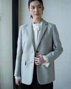 【ドゥクラッセ/DoCLASSE】のシルキーダブルフェイス・シングルジャケット 人気、トレンドファッション・服の通販 founy(ファニー) ファッション Fashion レディースファッション Fashion for Women アウター Coat / Outerwear Collection レディースジャケット・軽アウター Jackets 新作・新入荷 New Arrivals / New In ジャケット Jacket, Outerwear セットアップ Set-Up, Coordinated Outfit ビッグ Big, Oversized ベスト Vest, Waistcoat マニッシュ Mannish, Boyish thumbnail ミントグリーン|ID: prp329100004935535 ipo3291000000037037822