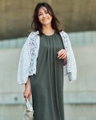 【ドゥクラッセ/DoCLASSE】の総カットワークレース・パフ袖ジャケット ホワイト|ID: prp329100004935542 ipo3291000000037094555