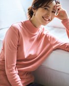 【ドゥクラッセ/DoCLASSE】のコットンガーゼ・ハイネック/衿高6cm ダスティーピンク|ID: prp329100004935711 ipo3291000000037101436