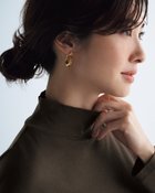 【ドゥクラッセ/DoCLASSE】のコットンガーゼ・ハイネック/衿高6cm ダークモカ|ID: prp329100004935711 ipo3291000000037101439