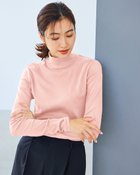 【ドゥクラッセ/DoCLASSE】のコットンガーゼ・ハイネック/衿高6cm ライトピンク|ID: prp329100004935711 ipo3291000000037234886