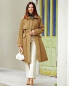 【ドゥクラッセ/DoCLASSE】のマジカルサーモ・ステンカラーコート/ロング キャメル|ID: prp329100004935719 ipo3291000000037039333