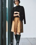 【ドゥクラッセ/DoCLASSE】のモールニット・Vネックカーディガン ブラック|ID: prp329100004935731 ipo3291000000037039394