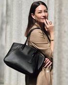 【ドゥクラッセ/DoCLASSE】の本革・エアートートバッグM ブラック|ID: prp329100004935740 ipo3291000000037245118