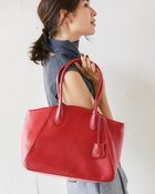 【ドゥクラッセ/DoCLASSE】の本革・エアートートバッグM レッド|ID: prp329100004935740 ipo3291000000037245133