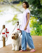 【ドゥクラッセ/DoCLASSE】のピュアコットン・ランダムストライプロングシャツ 人気、トレンドファッション・服の通販 founy(ファニー) ファッション Fashion レディースファッション Fashion for Women トップス・カットソー Cut & Sew Tops シャツ・ブラウス・オフィスカジュアル Elegant Blouses & Button-Ups ストライプ Stripe, Striped Pattern スマート Smart, Elegant チュニック Tunic, Long Top ロング Long, Long-Length 夏 Summer 定番 Standard, Basic Item thumbnail ライラック|ID: prp329100004935757 ipo3291000000037039570