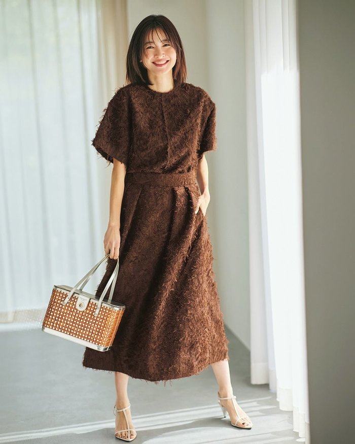 【ドゥクラッセ/DoCLASSE】のカットジャカード・タックフレアスカート インテリア・キッズ・メンズ・レディースファッション・服の通販 founy(ファニー) https://founy.com/ ファッション Fashion レディースファッション Fashion for Women スカート Skirts Aライン・フレアスカート A-Line & Flared Skirts ジャカード／ジャガード Jacquard, Woven Pattern |ID: prp329100004935834 ipo3291000000037040003