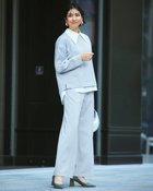 【ドゥクラッセ/DoCLASSE】のプレシャスウォームN・セミワイド/74cm ダスティーブルー|ID: prp329100004935842 ipo3291000000037102257