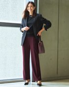 【ドゥクラッセ/DoCLASSE】のプレシャスウォームN・セミワイド/74cm バーガンディー|ID: prp329100004935842 ipo3291000000037246117