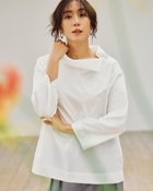 【ドゥクラッセ/DoCLASSE】のサイドボタン・スタンドカラーブラウス 人気、トレンドファッション・服の通販 founy(ファニー) ファッション Fashion レディースファッション Fashion for Women トップス・カットソー Cut & Sew Tops シャツ・ブラウス・オフィスカジュアル Elegant Blouses & Button-Ups ジャケット Jacket, Outerwear スタイリッシュ Stylish, Fashionable スタンド Stand Collar, Upright Stand フォルム Silhouette, Form thumbnail オフホワイト|ID: prp329100004935844 ipo3291000000037040050