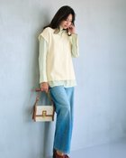 【ドゥクラッセ/DoCLASSE】のハイネック&ベスト・レイヤードセット オフホワイト|ID: prp329100004935849 ipo3291000000037235205