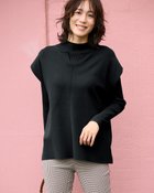 【ドゥクラッセ/DoCLASSE】のハイネック&ベスト・レイヤードセット ブラック|ID: prp329100004935849 ipo3291000000037235206