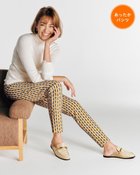 【ドゥクラッセ/DoCLASSE】の楽暖ベロア・スリムパンツ/65cm イエローパターン|ID: prp329100004938368 ipo3291000000037097664