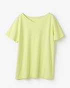 【ドゥクラッセ/DoCLASSE】の浅Vネック・半袖/スーピマ・ドゥクラッセTシャツ アップルイエロー|ID: prp329100004938372 ipo3291000000037191846