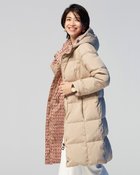 【ドゥクラッセ/DoCLASSE】のフーデッド・リバーシブルダウン ベージュ|ID: prp329100004938375 ipo3291000000037098036