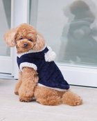 【ヌックル/Nukle】のNukle・テディドッグウェア/フーディ 人気、トレンドファッション・服の通販 founy(ファニー) ファッション Fashion レディースファッション Fashion for Women ソックス&靴下 Socks & Hosiery ソックス Socks, Hosiery ダブル Double, Double-Breasted ポンポン Pom-Pom, Fluffy Ball 防寒 Cold Protection, Winter-Ready 冬 Winter / This Winter 犬 Dog thumbnail ミッドナイトブルー|ID: prp329100004938378 ipo3291000000037057485