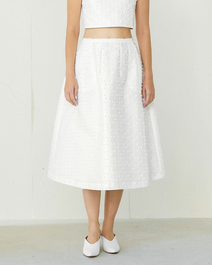 【ドゥクラッセ/DoCLASSE】のリボンジャカード・フレアスカート インテリア・キッズ・メンズ・レディースファッション・服の通販 founy(ファニー) https://founy.com/ ファッション Fashion レディースファッション Fashion for Women スカート Skirts Aライン・フレアスカート A-Line & Flared Skirts ジャカード／ジャガード Jacquard, Woven Pattern セットアップ Set-Up, Coordinated Outfit ドレス Dress, One-Piece ビスチェ Bustier, Corset Top フレア Flare, Flared リボン Ribbon, Bow 春 Spring |ID: prp329100004938379 ipo3291000000037057488