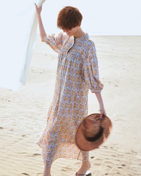 【ドゥクラッセ/DoCLASSE】のコットンローン・プリントドレス 人気、トレンドファッション・服の通販 founy(ファニー) ファッション Fashion レディースファッション Fashion for Women ワンピース Dresses フォーマル・パーティードレス・結婚式用ドレス Elegant & Casual Dresses エスニック Ethnic Style サマー Summer, Summer Style ショルダー Shoulder, Shoulder Strap スリーブ Sleeve, Long Sleeve / Short Sleeve ドレス Dress, One-Piece ドロップ Drop Shoulder, Dropped Style プリント Print, Printed Pattern マキシ Maxi, Full Length |ID:prp329100004938390