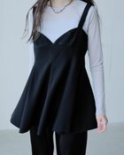 【ドゥクラッセ/DoCLASSE】のダブルジョーゼット・レイヤードキャミ 人気、トレンドファッション・服の通販 founy(ファニー) ファッション Fashion レディースファッション Fashion for Women トップス・カットソー Cut & Sew Tops キャミソール&ノースリーブ Camisoles & Sleeveless Tops シャツ・ブラウス・オフィスカジュアル Elegant Blouses & Button-Ups 新作・新入荷 New Arrivals / New In キャミソール Camisole, Spaghetti Strap Top ジョーゼット Georgette, Semi-Sheer Fabric ダブル Double, Double-Breasted ドレス Dress, One-Piece フィット Fit, Slim Fit フレア Flare, Flared thumbnail ブラック|ID: prp329100004938401 ipo3291000000037057572