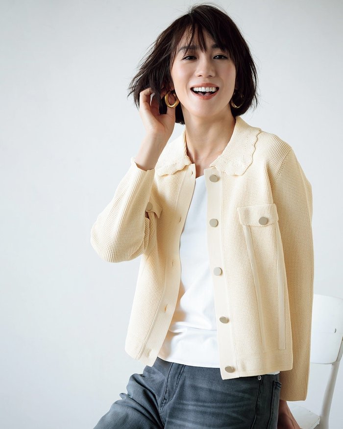 【ドゥクラッセ/DoCLASSE】のスカラップ衿・畦タック編みブルゾン インテリア・キッズ・メンズ・レディースファッション・服の通販 founy(ファニー) https://founy.com/ ファッション Fashion レディースファッション Fashion for Women アウター Coat / Outerwear Collection レディースジャケット・軽アウター Jackets ブルゾンジャケット・スポーティアウター Blouson Jackets ジャケット Jacket, Outerwear スカラップ Scallop, Scalloped Edge ブルゾン Blouson, Bomber Jacket 畦 Ribbed Knit |ID: prp329100004942379 ipo3291000000037094248