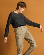 【ドゥクラッセ/DoCLASSE】のシアークロス・クルーネックブラウス ブラック|ID: prp329100004942381 ipo3291000000037102934