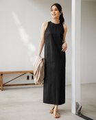 【ドゥクラッセ/DoCLASSE】のコードレーン・アメリカンスリーブワンピース ブラック|ID: prp329100004942383 ipo3291000000037094299