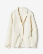 【ドゥクラッセ/DoCLASSE】の柄編み・ニットジャケット 人気、トレンドファッション・服の通販 founy(ファニー) ファッション Fashion レディースファッション Fashion for Women アウター Coat / Outerwear Collection レディースジャケット・軽アウター Jackets ジャケット Jacket, Outerwear トリミング Trimming, Decorative Edge フラップ Flap, Flap Pocket ポケット Pocket, Pocket Detail 人気 Popular, Best Seller ビジネス 仕事 通勤 Business / Work / Commuting 鹿の子 Piqué, Kanoko Fabric thumbnail オフホワイト|ID: prp329100004942385 ipo3291000000037094566