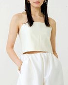 【ドゥクラッセ/DoCLASSE】のシルクウール・ビスチェ 人気、トレンドファッション・服の通販 founy(ファニー) ファッション Fashion レディースファッション Fashion for Women トップス・カットソー Cut & Sew Tops シャツ・ブラウス・オフィスカジュアル Elegant Blouses & Button-Ups ビスチェ Bustiers & Corset Tops / Layered Bustier Style インナー Innerwear クール Cool, Chic シルク Silk, 100% Silk シンプル Simple, Minimal ジャケット Jacket, Outerwear ビスチェ Bustier, Corset Top ミックス Mix, Mixed Style thumbnail ホワイト|ID: prp329100004942756 ipo3291000000037099071