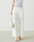 【ドゥクラッセ/DoCLASSE】のトリアセサテン・ワイドパンツ 人気、トレンドファッション・服の通販 founy(ファニー) ファッション Fashion レディースファッション Fashion for Women パンツ Pants & Trousers なめらか Smooth, Silky Texture エレガント 上品 Elegant オケージョン Occasion Wear サテン Satin, Glossy Fabric ダブル Double, Double-Breasted ドレープ Drape, Draping Fabric ラグジュアリー Luxury, Elegant リラックス Relax, Relaxed Fit ワイド Wide, Wide Fit thumbnail オフホワイト|ID: prp329100004942759 ipo3291000000037099077