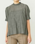 【ドゥクラッセ/DoCLASSE】のシアーウール・パフスリーブブラウス 人気、トレンドファッション・服の通販 founy(ファニー) ファッション Fashion レディースファッション Fashion for Women トップス・カットソー Cut & Sew Tops シャツ・ブラウス・オフィスカジュアル Elegant Blouses & Button-Ups シアー Sheer, See-Through thumbnail ライトグレー|ID: prp329100004942770 ipo3291000000037099119