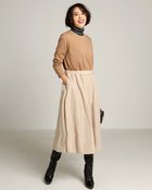 【ドゥクラッセ/DoCLASSE】の異素材コンビ・バックパールワンピース 人気、トレンドファッション・服の通販 founy(ファニー) ファッション Fashion レディースファッション Fashion for Women ワンピース Dresses エレガント 上品 Elegant カットソー Cut and Sewn Top タフタ Taffeta, Structured Fabric ドッキング Docking, Mixed Material パーティ Party, Party Style パール Pearl, Pearl Accent ポケット Pocket, Pocket Detail thumbnail ライトキャメル|ID: prp329100004943096 ipo3291000000037102945