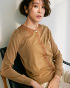 【ドゥクラッセ/DoCLASSE】のスーパーファインメリノ・デザインカーディガン 人気、トレンドファッション・服の通販 founy(ファニー) ファッション Fashion レディースファッション Fashion for Women トップス・カットソー Cut & Sew Tops カーディガン・羽織り Layered Style Cardigans なめらか Smooth, Silky Texture カーディガン Cardigan, Knitwear グログラン Grosgrain, Grosgrain Ribbon ハンド Hand, Handmade thumbnail キャメル|ID: prp329100004943101 ipo3291000000037103005