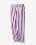 【ドゥクラッセ/DoCLASSE】の甘撚りカラーデニム・テーパード ラベンダー|ID: prp329100004956644 ipo3291000000037192369