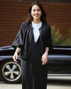 【ドゥクラッセ/DoCLASSE】のシアーラミー・ジップアップブルゾン 大人の最旬トレンドファッション＆コーディネート founy(ファウニー) ファッション Fashion レディースファッション Fashion for Women アウター Coat / Outerwear Collection レディースジャケット・軽アウター Jackets ブルゾンジャケット・スポーティアウター Blouson Jackets カーディガン Cardigan, Knitwear シアー Sheer, See-Through ジャケット Jacket, Outerwear ブルゾン Blouson, Bomber Jacket ミックス Mix, Mixed Style エレガント 上品 Elegant 今季 This Season, Current Season thumbnail ブラック|ID: prp329100004982956 ipo3291000000037329239